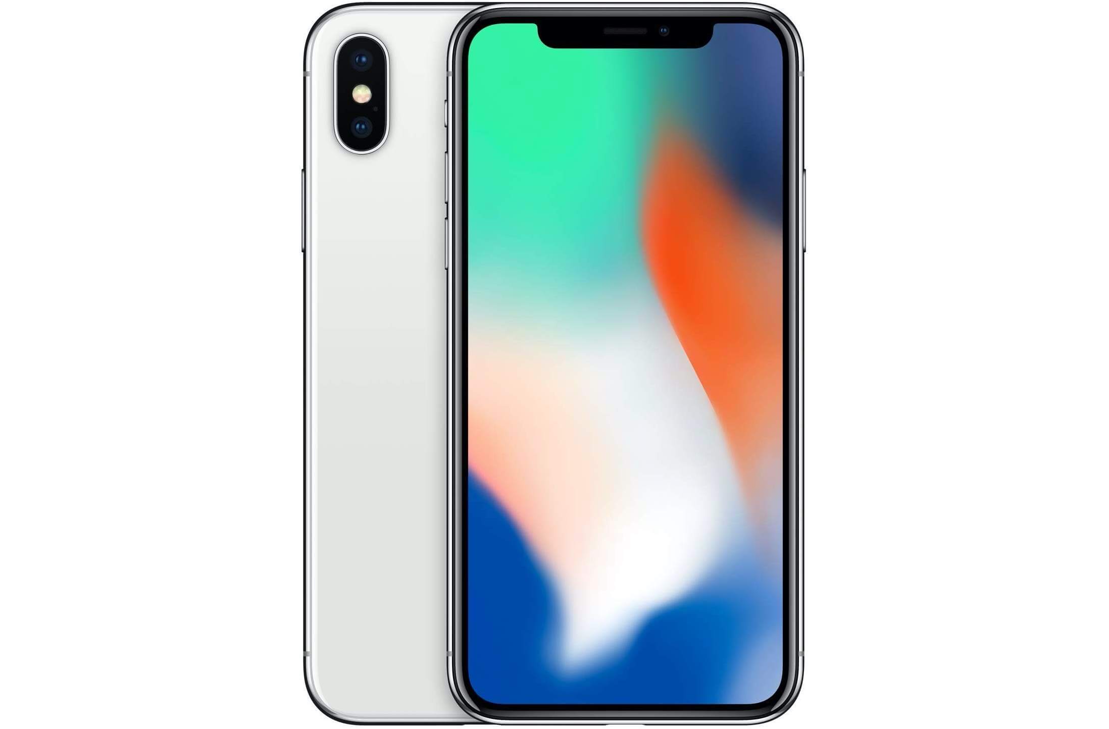 苹果 Apple iPhone X 智能手机 256GB 5.8寸全面屏 A11处理器 银色，到手799欧，原价1,189欧！