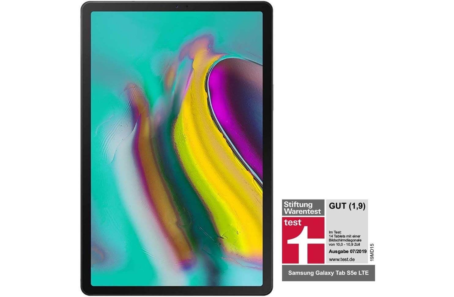 三星 Samsung Galaxy Tab S5e T720 10.5寸平板电脑 WiFi 黑色 14.5小时续航,到手399.89欧,原价495.99欧!特价!