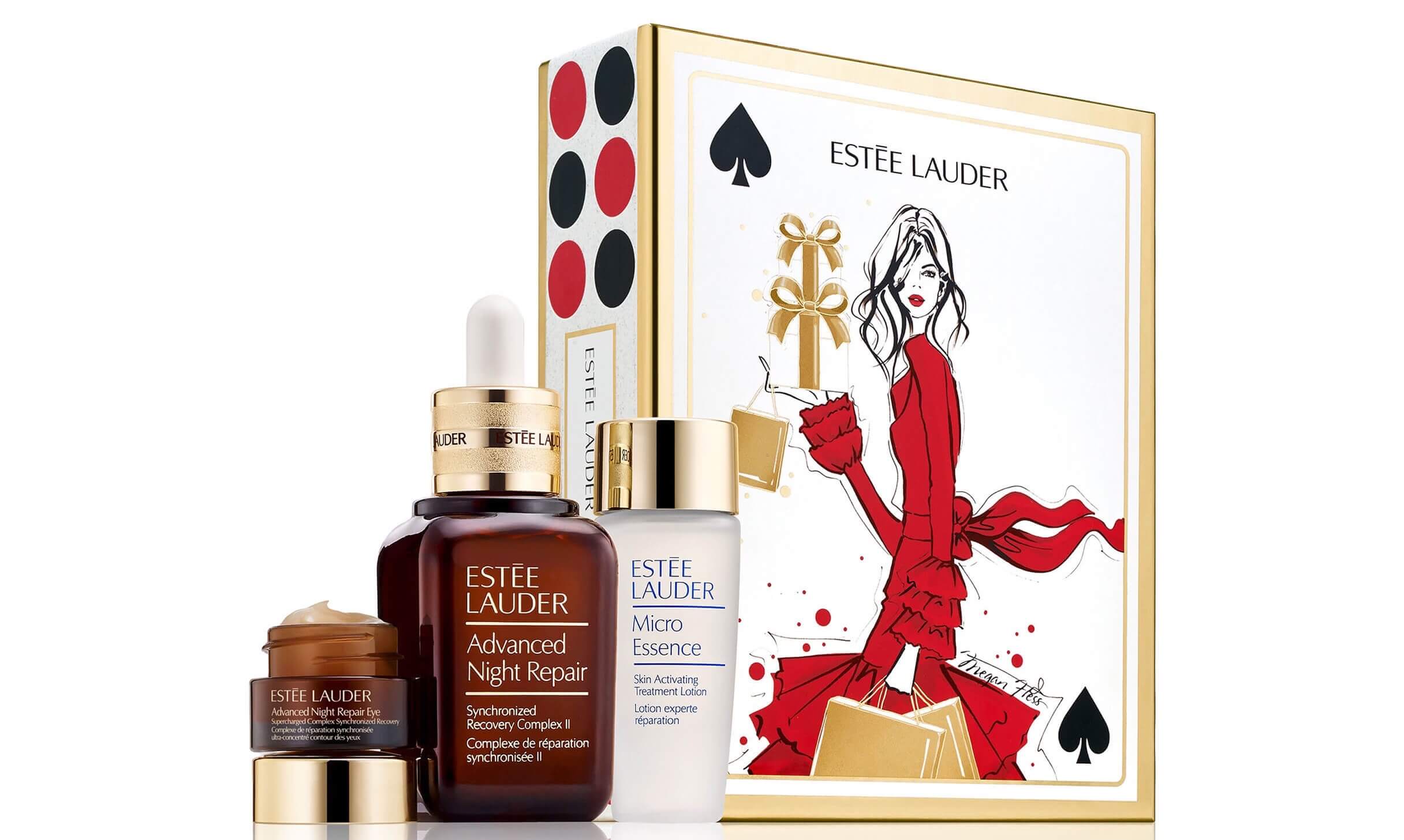 雅诗兰黛 Estée Lauder Repair and Renew Essentials 小棕瓶套装 小棕瓶精华+眼霜+肌初赋活原生液,到手69.33欧,总价值达170欧!特价!