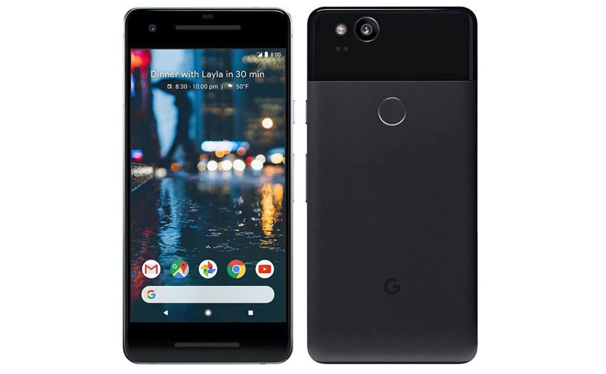 谷歌 Google Pixel 2 智能手机 5英寸1080P AMOLED 全高清显示屏 光学防抖 IP67级防尘放水 64GB,现在到手205.99欧!!