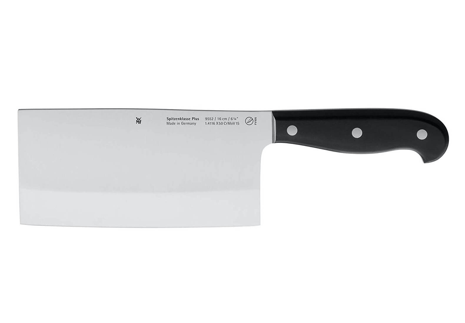 福腾宝 WMF Spitzenklasse Plus 27.5厘米中式菜刀 刃长16厘米 德国制造,到手54.86欧,原价69.99欧!特价!