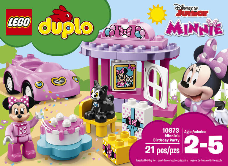 乐高得宝系列 LEGO DUPLO 10873 Minnies 米妮的生日派对，到手13.46欧，原价19.99欧！