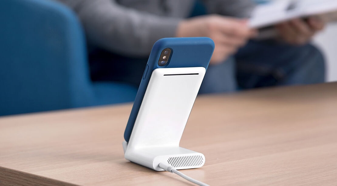 Anker PowerWave 7.5 立式无线充电器 带主动散热离心风扇 带18W的Powerport充电头，到手29.99欧，原价45.99欧！