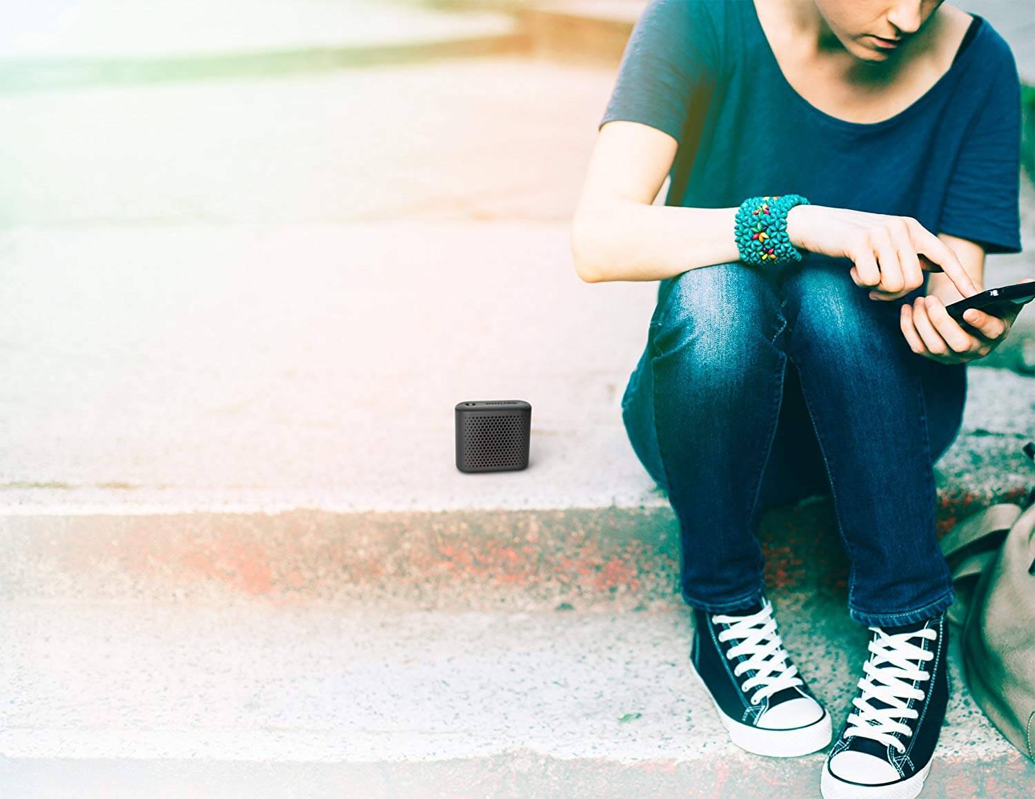 飞利浦 Philips BT55B 便携蓝牙音箱 黑色 蓝牙4.0 6小时续航,到手15欧,原价29.99欧!