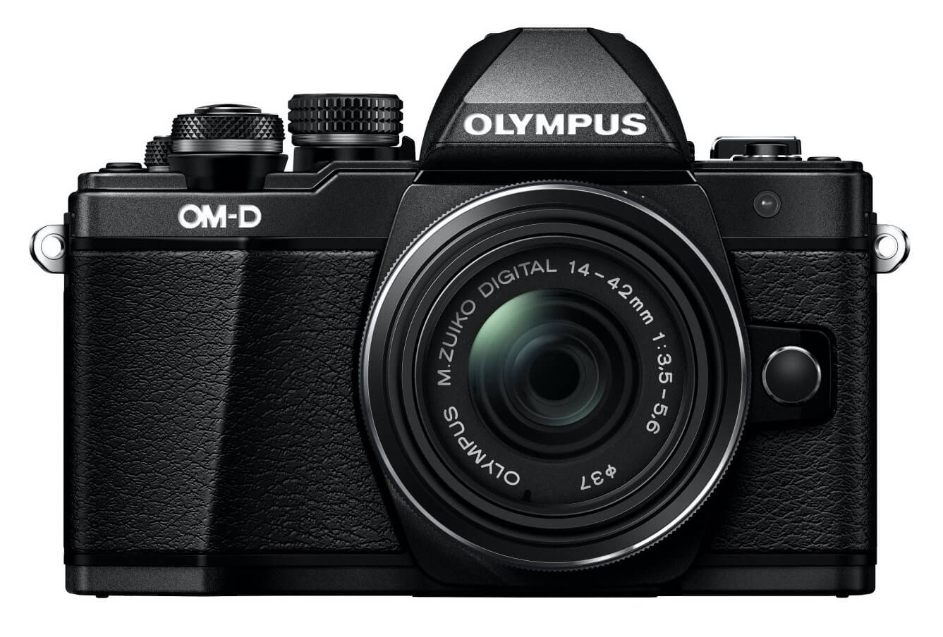 奥林巴斯 Olympus OM-D E-M10 Mark II 套机 黑色 带 M.Zuiko Digital ED 14-42mm和45mm双镜头 vlog防抖照相机,到手444欧,原价599欧!