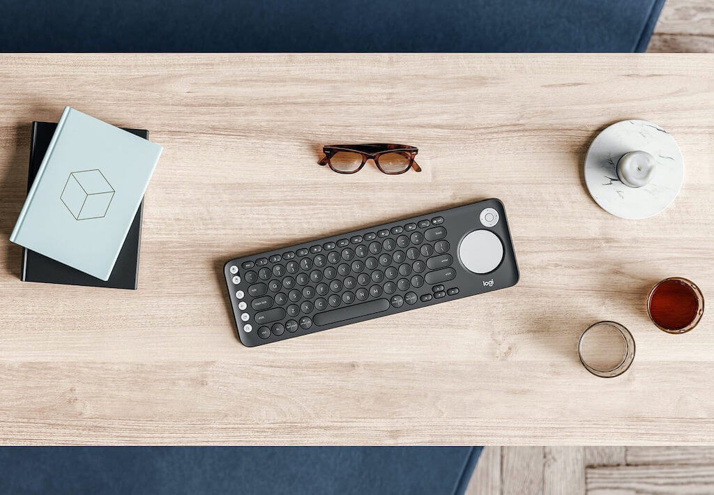 罗技 Logitech K600 无线蓝牙电视键盘 德语键盘，到手61.8欧，原价79.99欧！