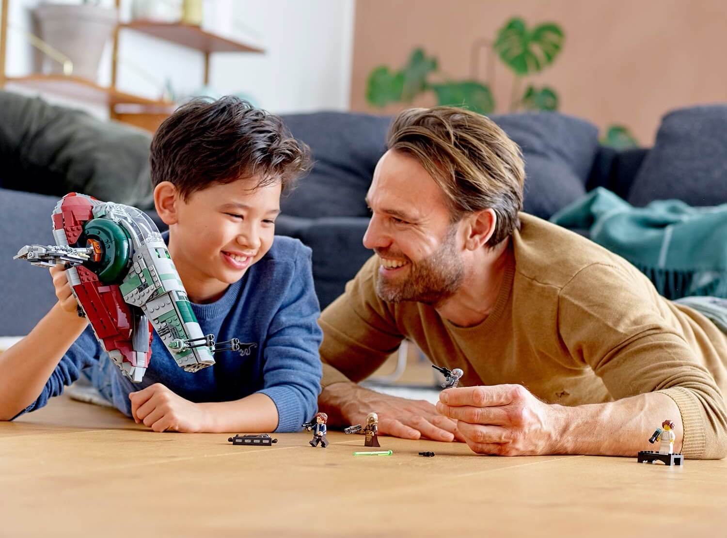 星球大战20周年纪念套装 LEGO Star Wars 75243 Slave I 乐高星球大战系列赏金猎人飞船，到手99.99欧，原价119.99欧！特价！