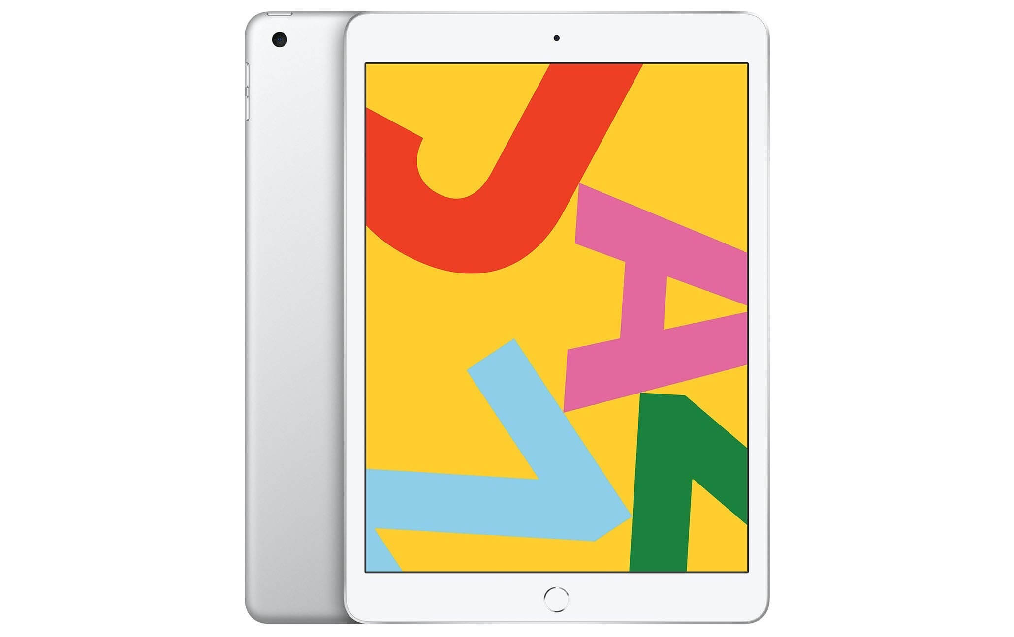 苹果 Apple iPad 10.2寸 (2019款) WiFi A10 Fusion处理器 128GB 银色,到手383.31欧,原价466.9欧!