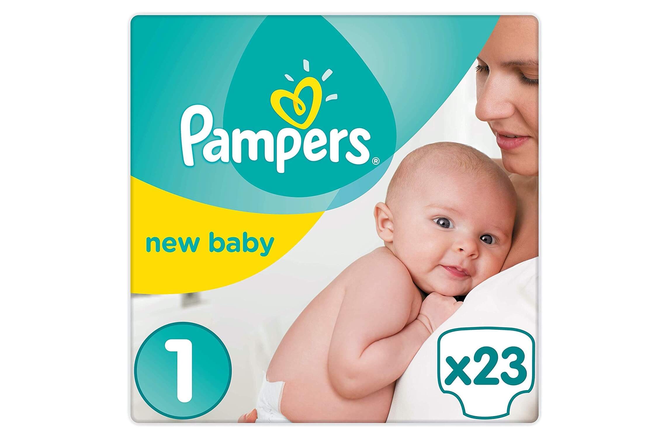Pampers Premium Protection 帮宝适一段新生儿棉柔纸尿裤 2-5公斤适用 4x23只装,到手11.8欧,原价25欧!