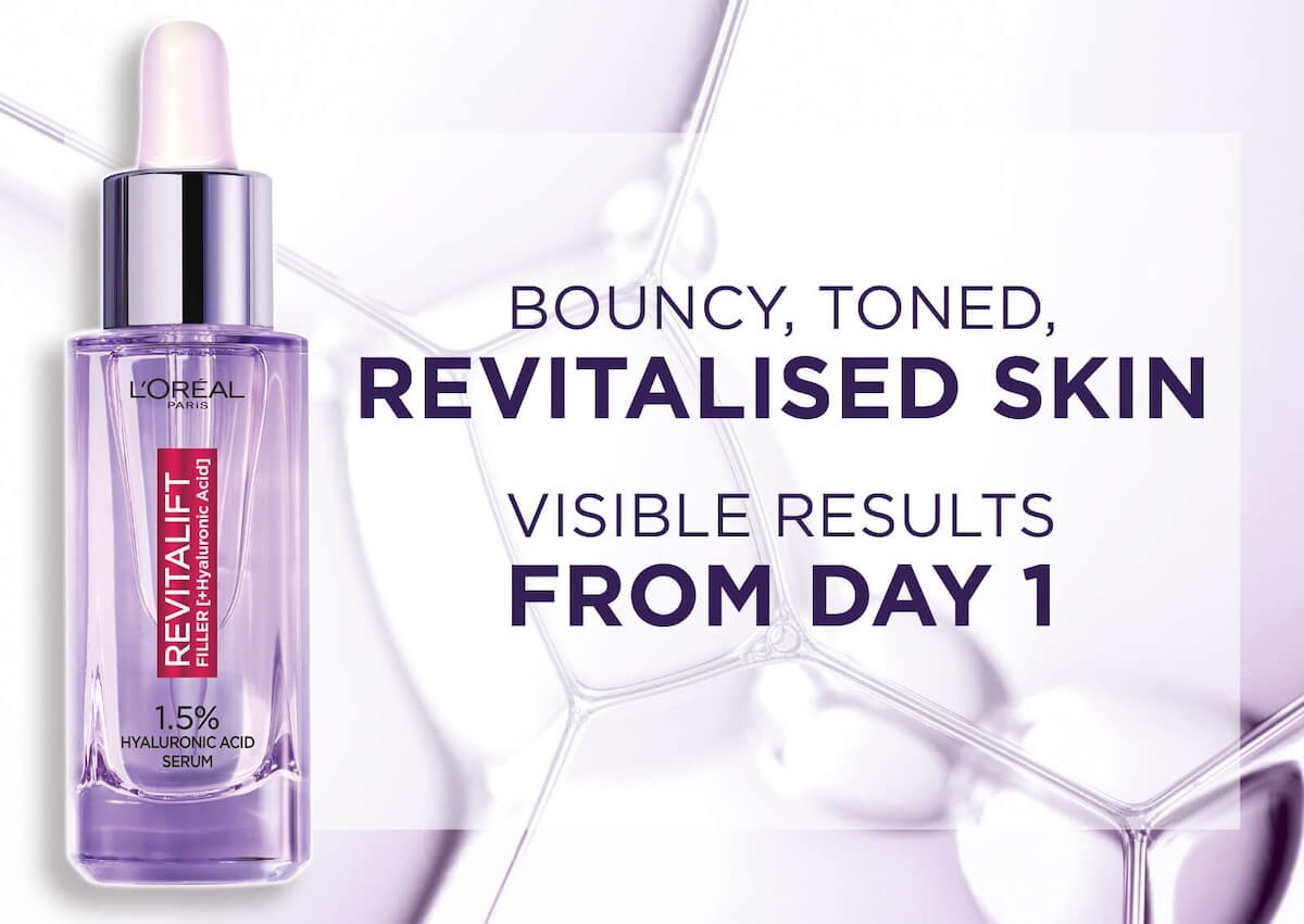 L'Oreal Paris Revitalift Filler 欧莱雅活力紧致透明质酸抗皱滴管精华液 30毫升,买三付二+折上9折!到手17.96欧,原价29.45欧!!