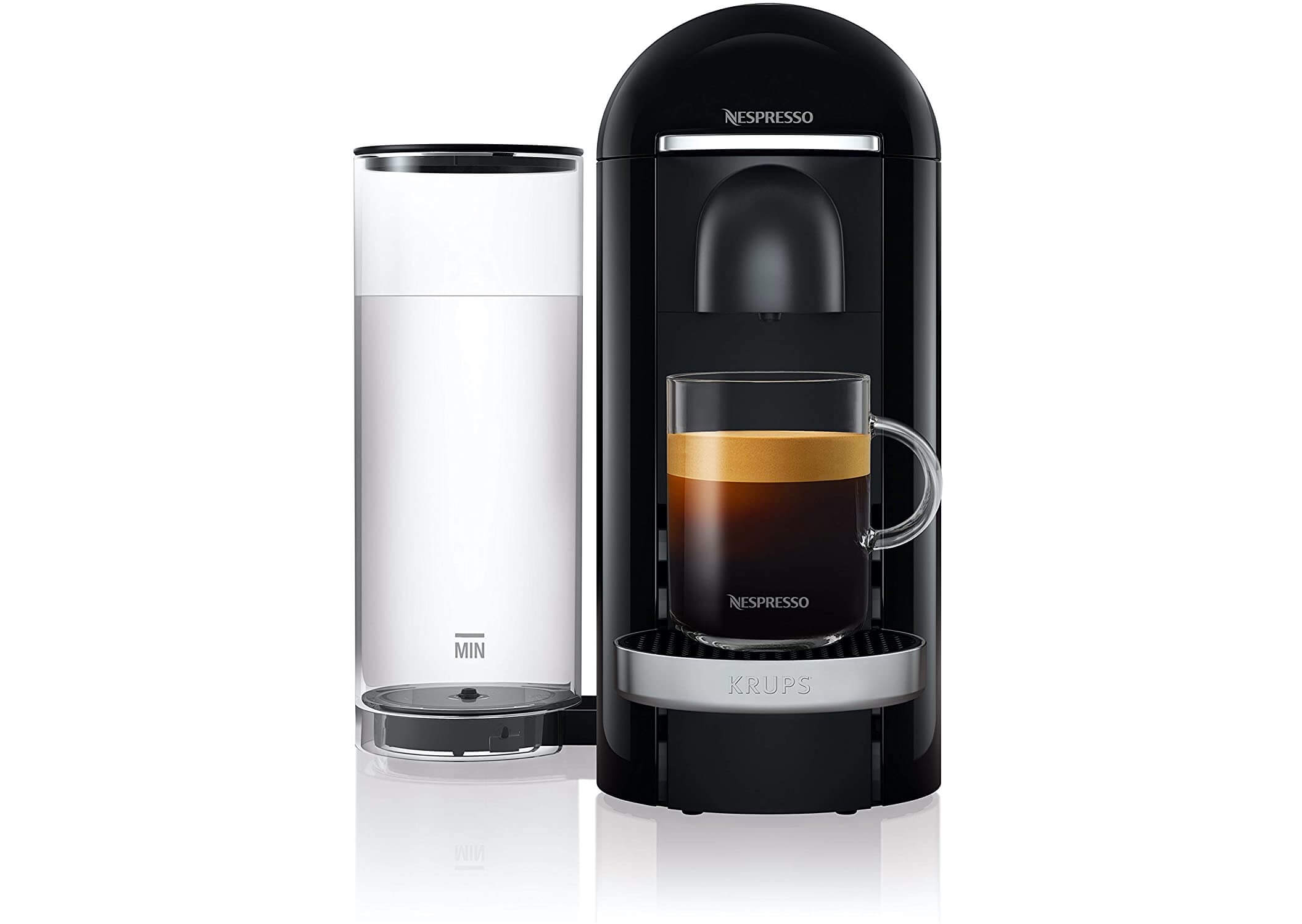 Krups Nespresso XN9008 Vertuo Plus 胶囊咖啡机 1.7升水箱 5种杯量调节,到手71.99欧,原价199.99欧!特价!