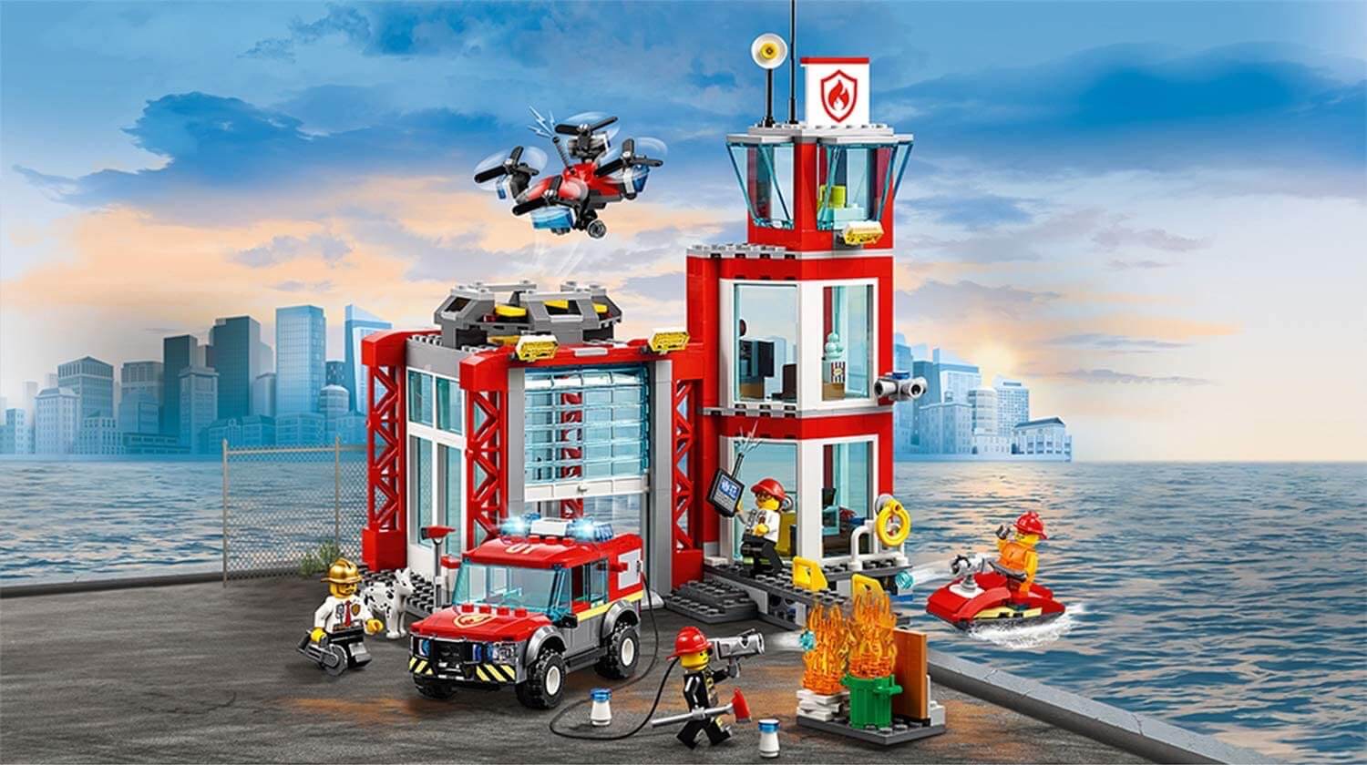 LEGO City 60215 乐高城市系列消防站，到手33.74欧，原价59.99欧！