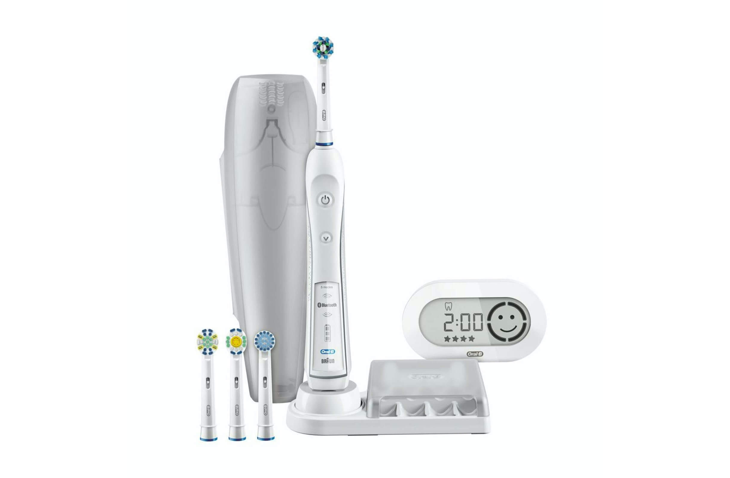 欧乐B Oral-B Pro 6200 蓝牙智能电动牙刷 五种清洁模式,到手77欧,原价199.99欧!特价!