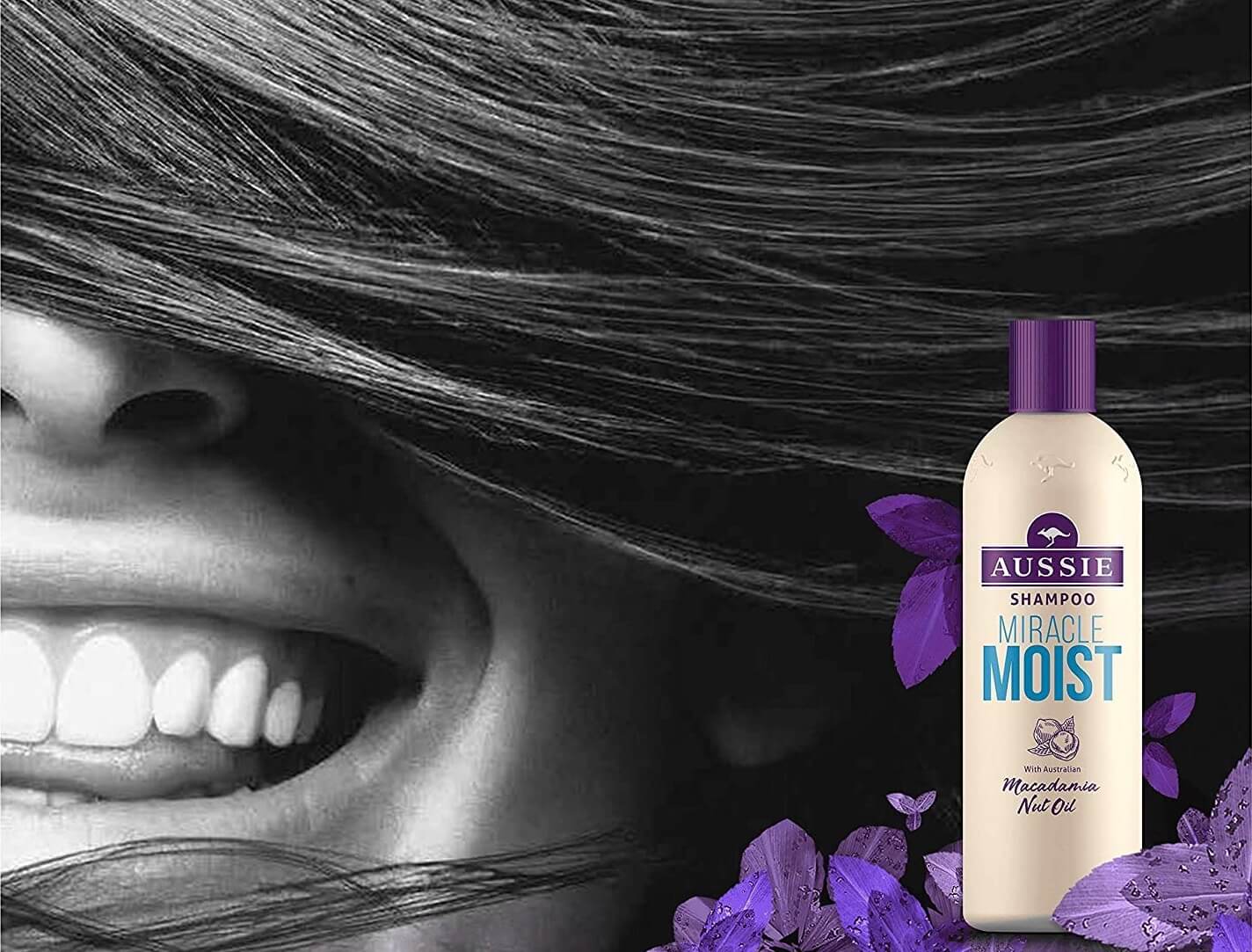 Aussie Miracle Moist 袋鼠奇迹保湿洗发水 300ml 润柔顺滋润补水 修护干燥/受损干枯发质,到手4.95欧!!