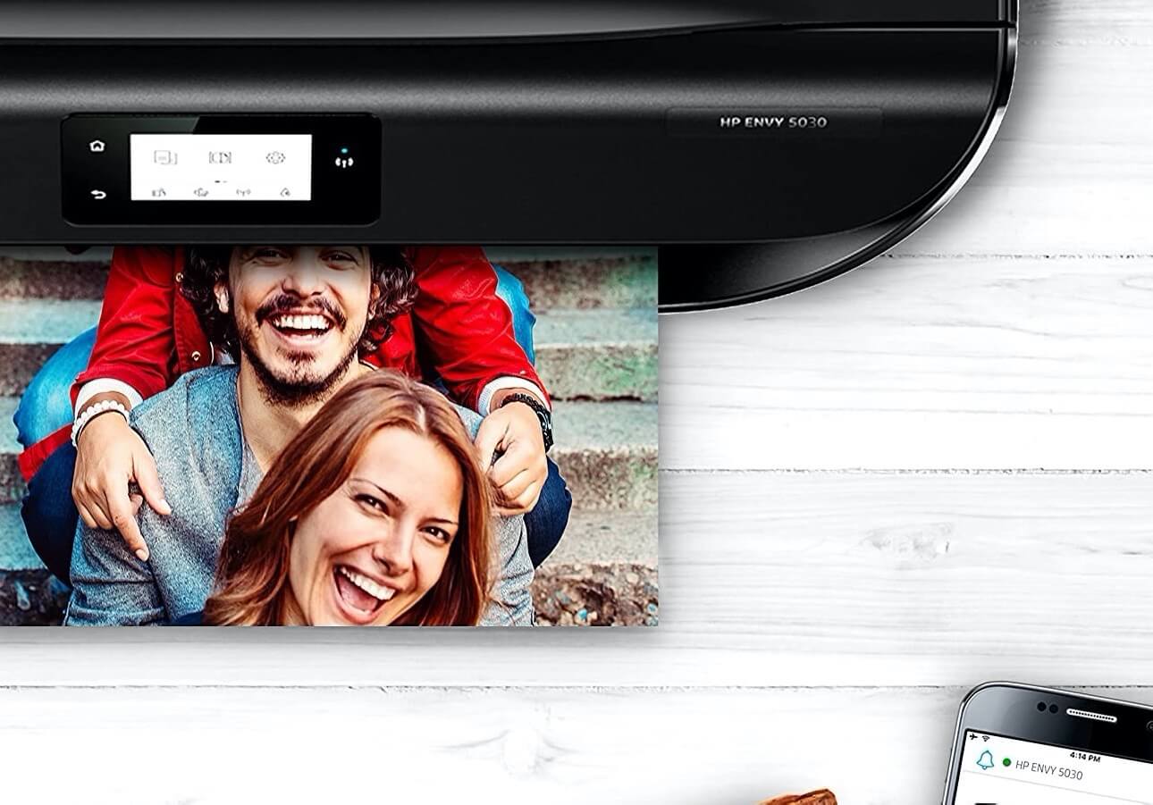惠普 HP Envy 5030 多功能照片打印机 支持无线打印,到手60.99欧,原价89.9欧!