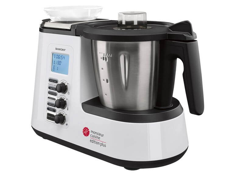Thermomix Für 4 Gehört Er Dir Erfahrungen Thermomix平替！SILVERCREST Monsieur Cuisine Édition Plus SKMK 1200 C3 厨师机