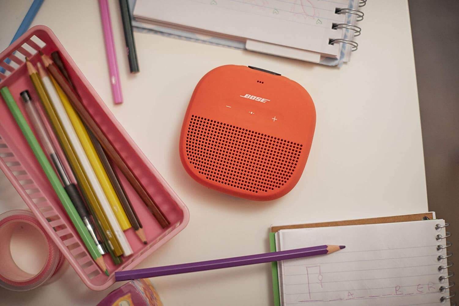 BOSE SoundLink Micro 便携式蓝牙音箱 橘黄色 IPX7防水 6小时续航,到手69欧,原价119.95欧!!