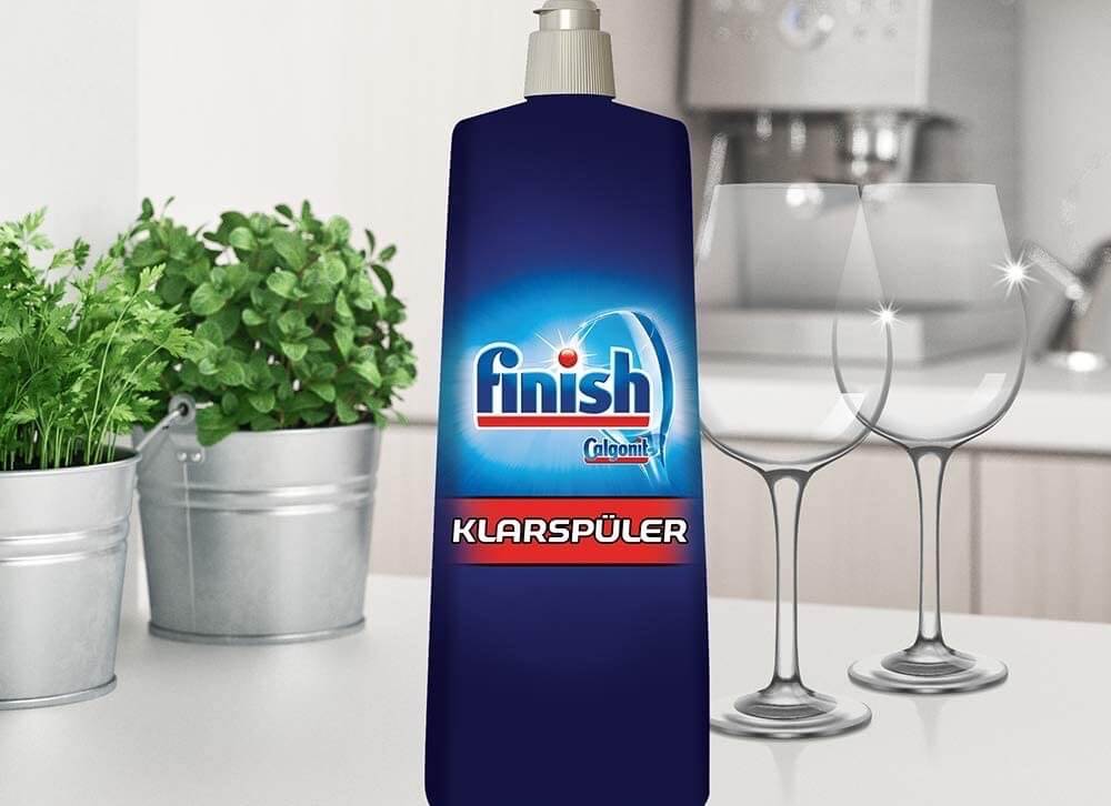 Finish Klarspüler 璀璨亮洁漂洗剂 餐具不留水迹 光亮如新 1150ml,到手2.9欧,原价4.99欧!
