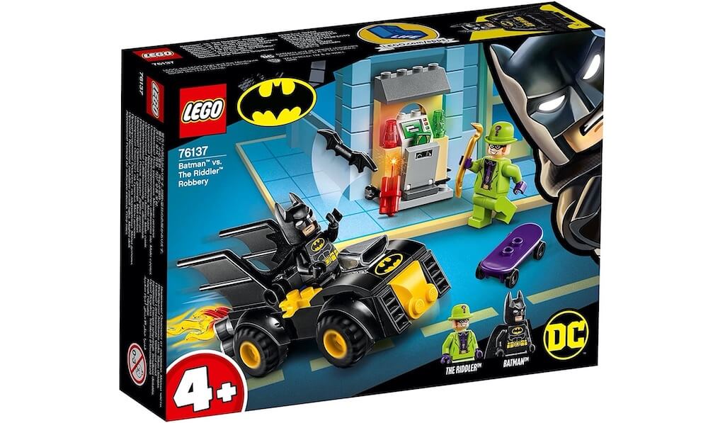 乐高超级英雄系列 LEGO DC Batman 76137 蝙蝠侠之谜语人银行劫案，到手7欧，原价9.99欧！