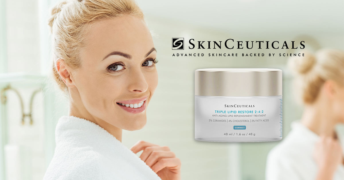 SkinCeuticals 修丽可242皮脂膜修护霜 48ml 杜克神经酰胺面霜抗老紧致淡纹提亮肤色,到手114.71欧,原价156.95欧!!