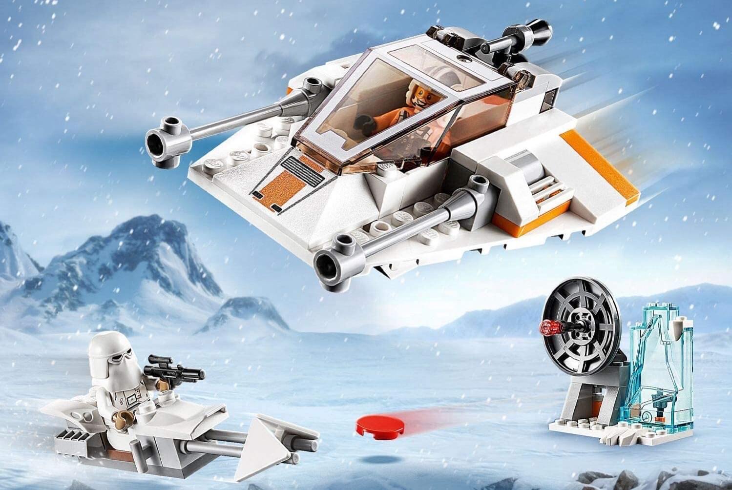 乐高星球大战系列 LEGO Star Wars 75268 雪地飞车,到手18.91欧,原价19.99欧!特价!