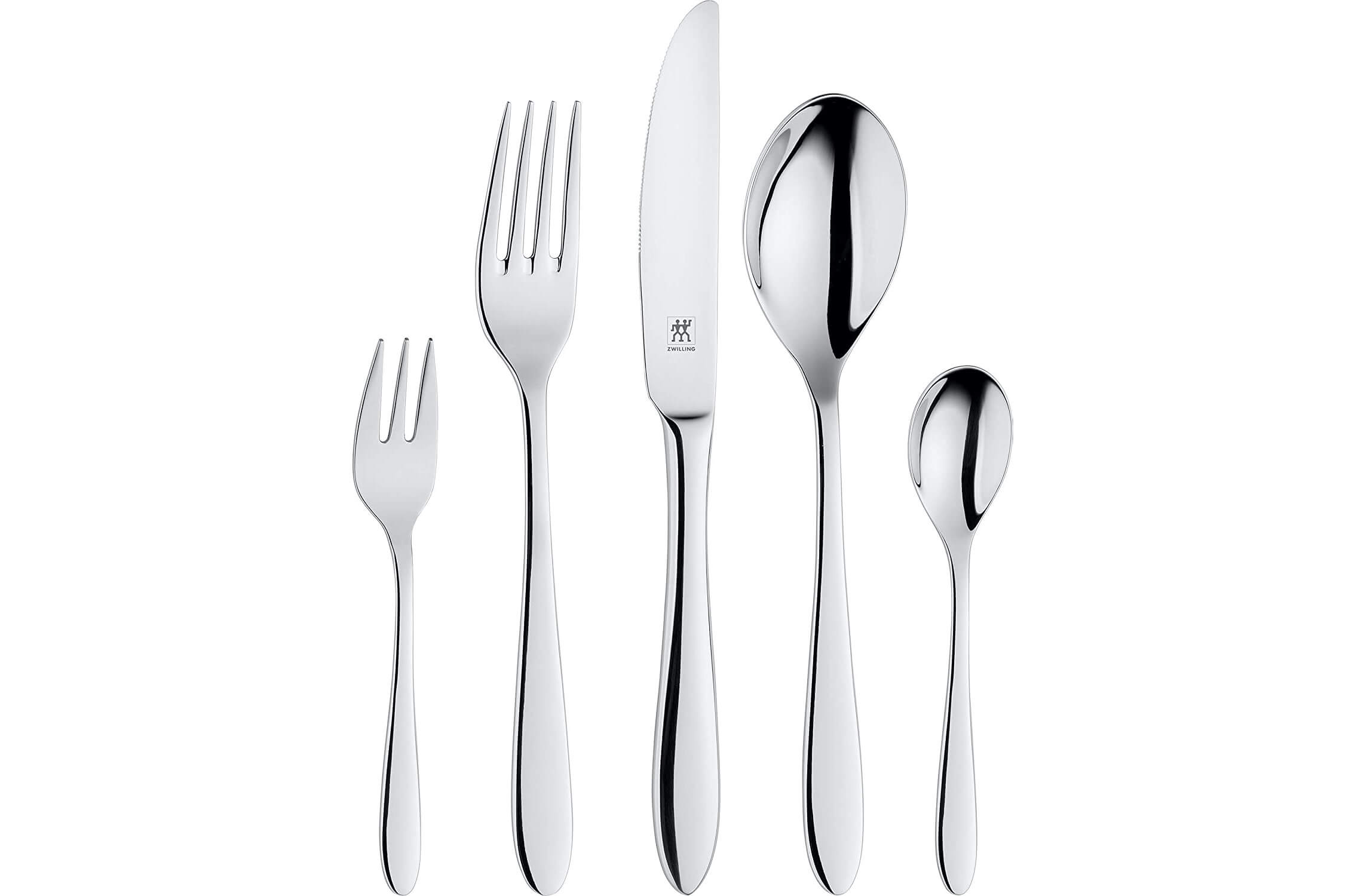 双立人 Zwilling Style 系列餐具30件套 60件 12人适用 18/10不锈钢,到手88.99欧,原价299欧!全德免邮!