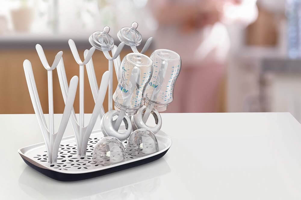 飞利浦新安怡 Philips Avent SCF149/00 奶瓶晾干架 奶瓶干燥架，到手14.49欧，原价19.99欧！