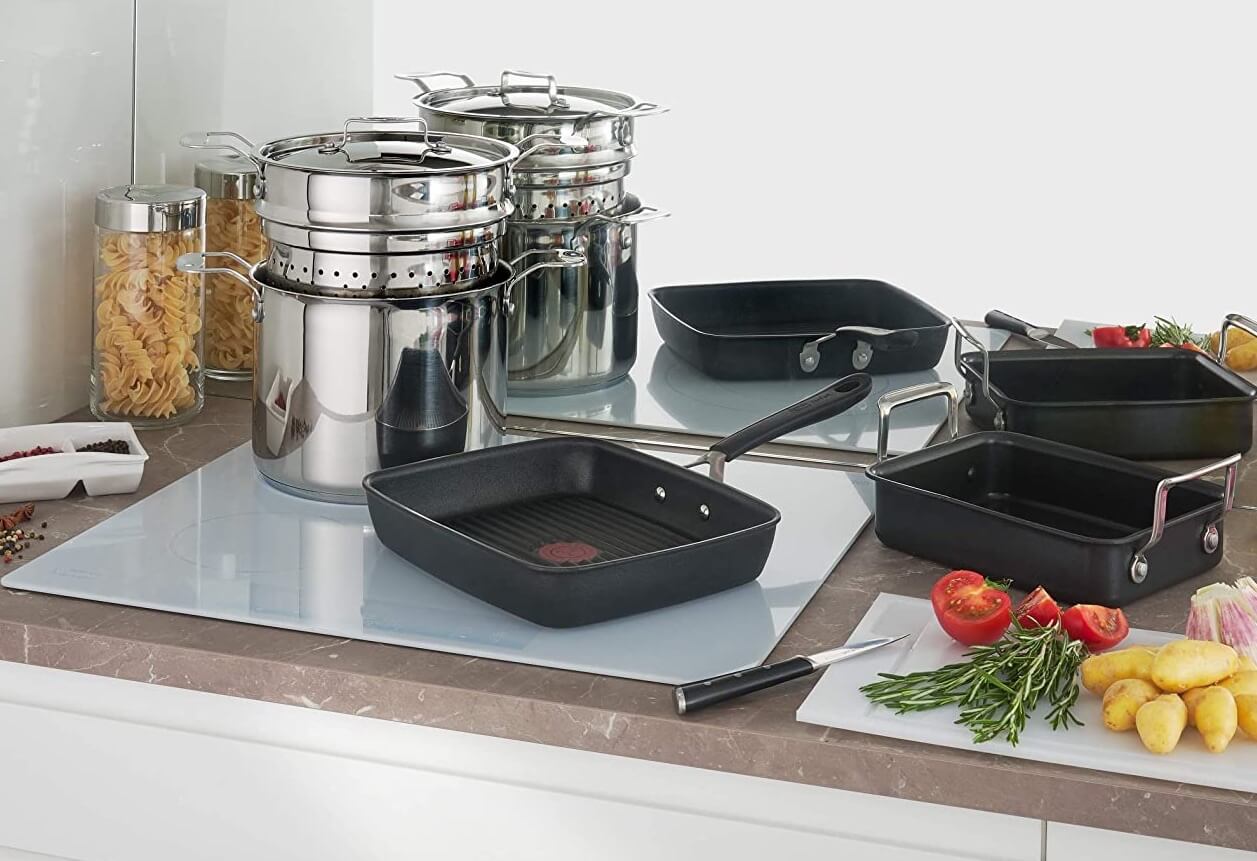 特福 Tefal E21741 Jamie Oliver 红点烧烤平底锅 23x27cm,到手49.99欧,原价102.39欧!