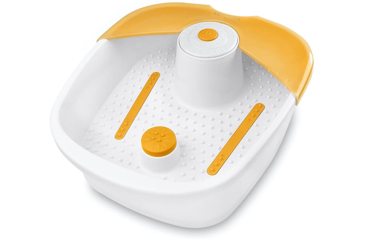 马德保康 medisana FS 881 三合一多功能足浴按摩盆 足底保健按摩盆 定时 控温 多功能按摩,到手24.9欧,原价39.95欧!特价!