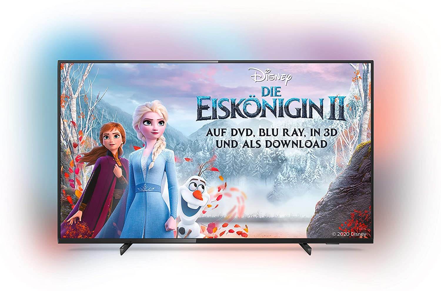 飞利浦 Philips Ambilight 50PUS6704/12 55寸液晶电视 4K超高清 支持HDR 10+ 杜比全景声,到手363.75欧,原价409.99欧!