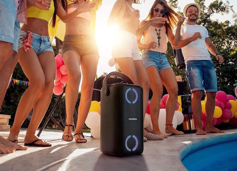 Anker Soundcore Trance 蓝牙音箱 派对音箱 80W功率 18小时续航 IPX7防水 蓝牙5.0 BassUp技术，到手119.99欧，原价199.99欧！特价！