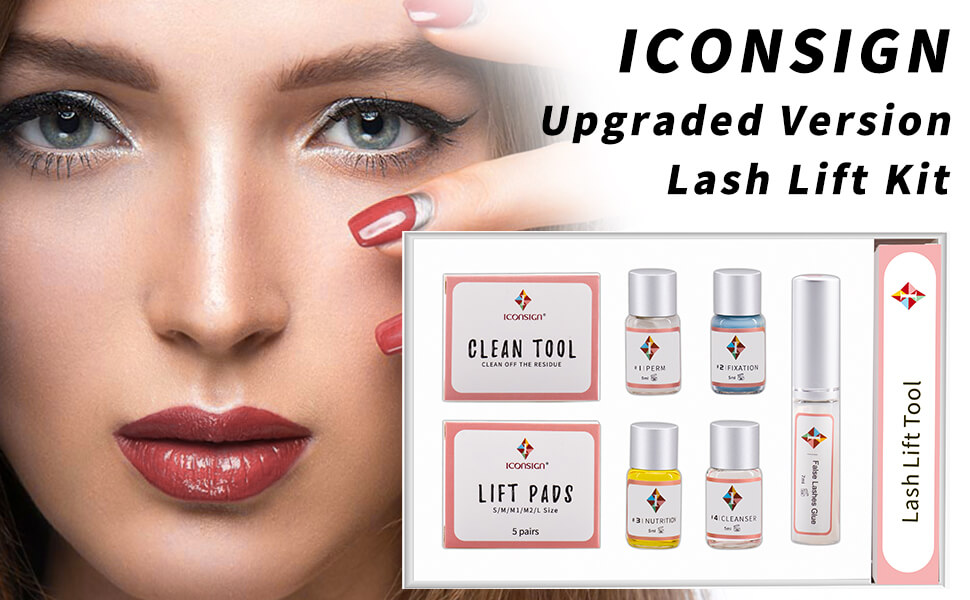 林允同款 ICONSIGN 艾可熙儿角蛋白翘睫套装升级版 SPA级美睫护理,到手21欧,原价21.99欧!特价!
