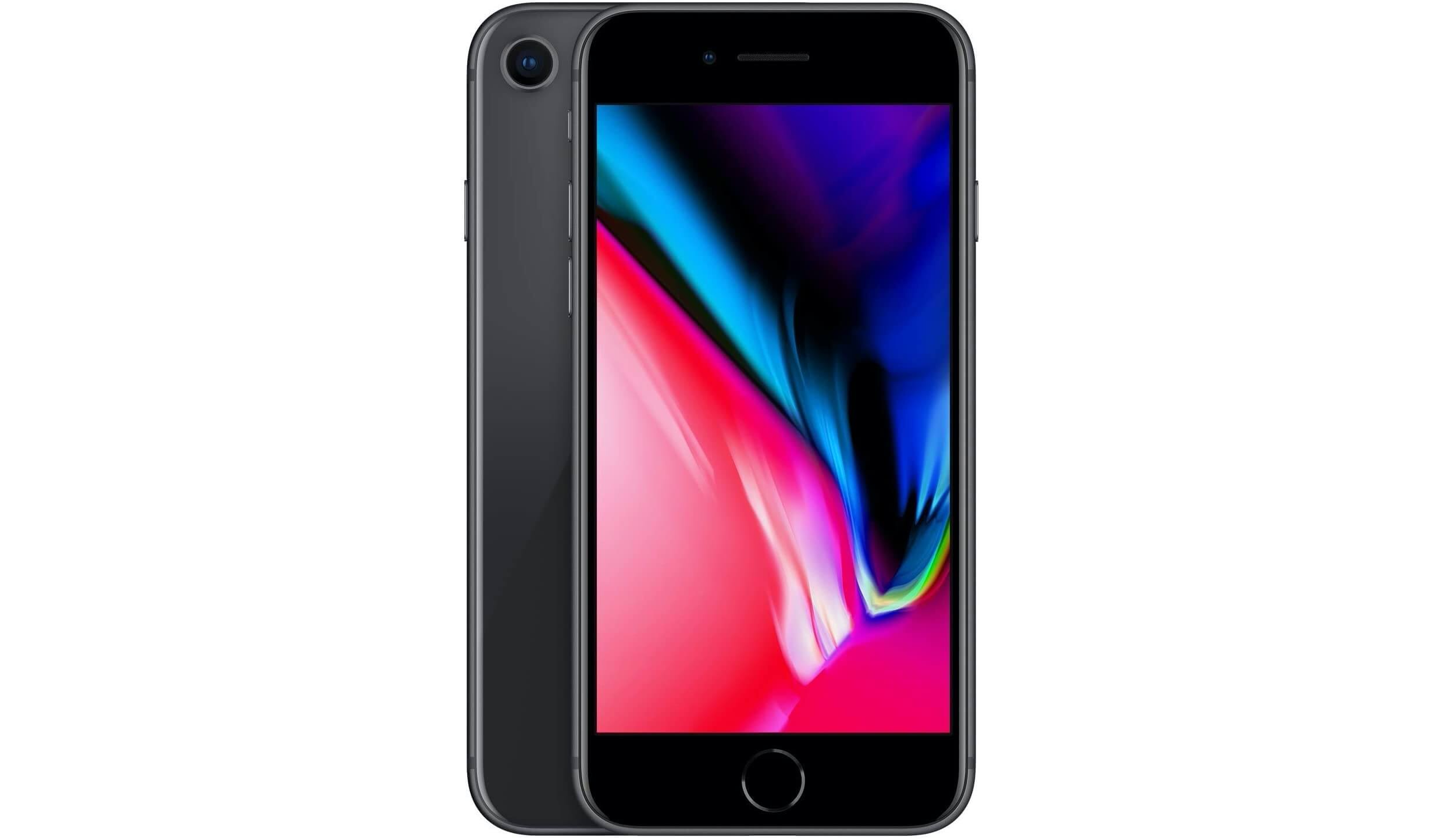 苹果 Apple iPhone 8 256GB 太空灰 4.7寸 A11处理器,到手508.98欧,原价849欧!