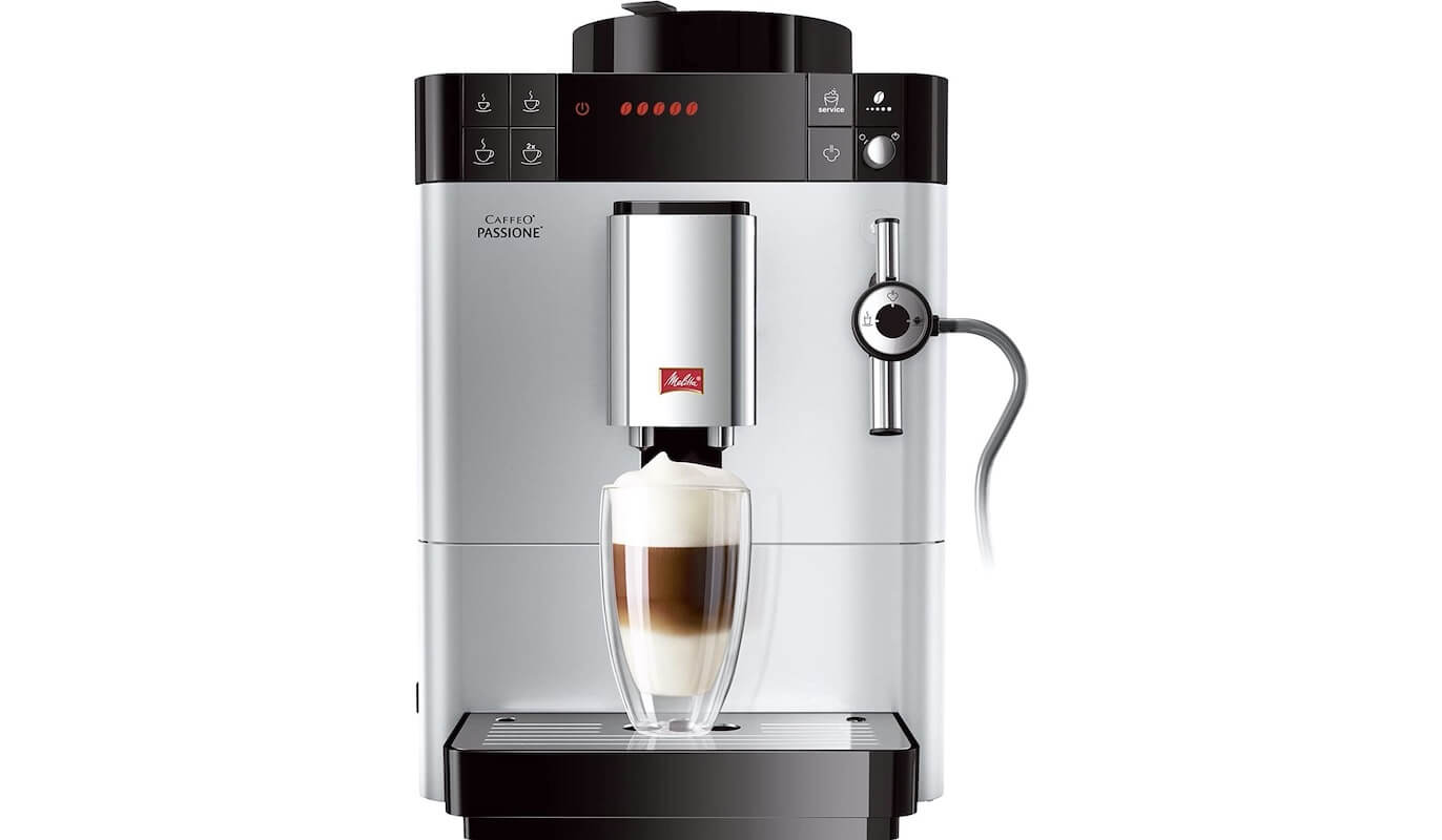 美乐家 Melitta Caffeo Passione F530-101 全自动咖啡机 带自动奶泡系统 1.2L水箱,到手349.99欧,原价579欧!
