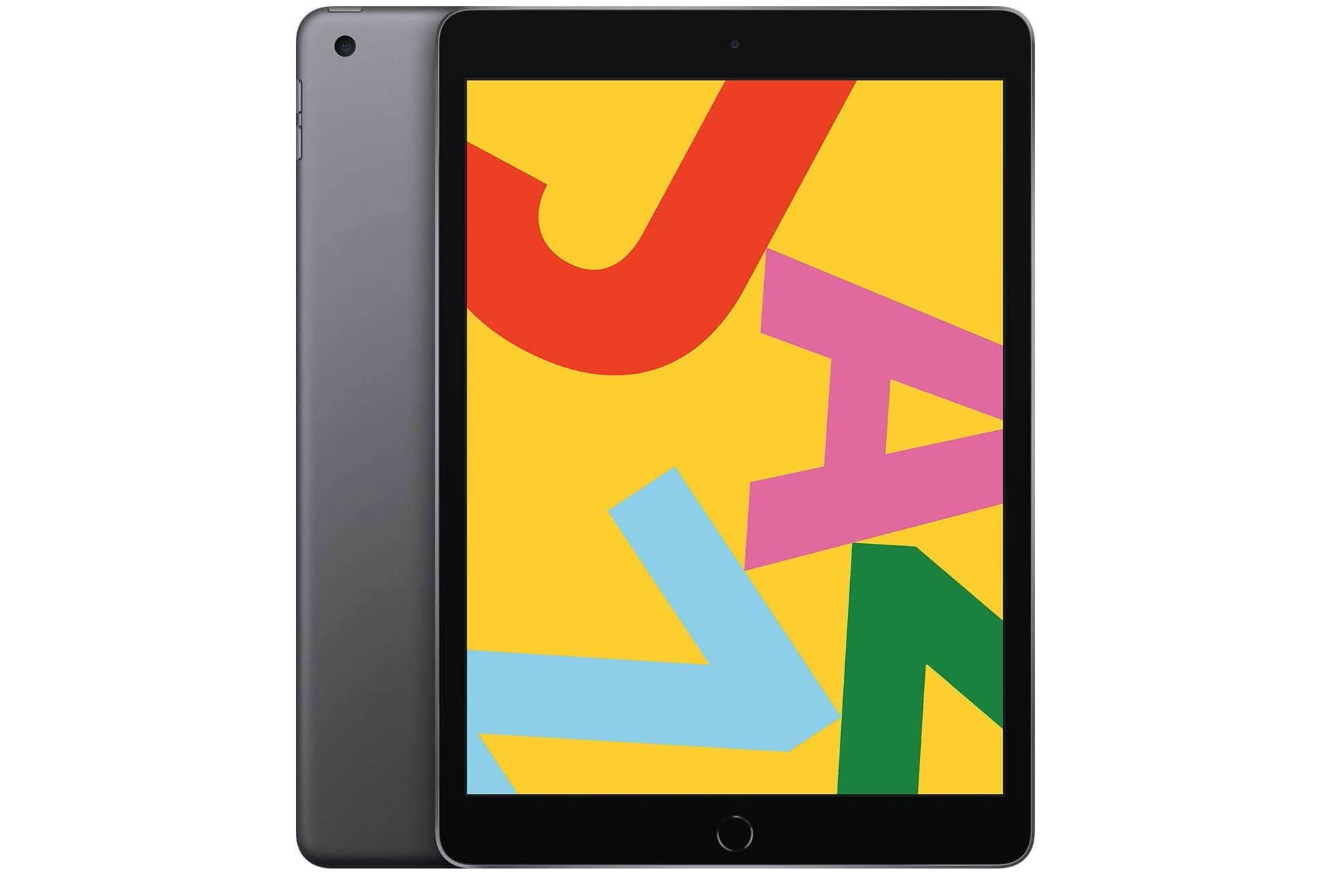 苹果 Apple iPad 10.2寸 (2019款) WiFi A10 Fusion处理器 128GB 太空灰，到手404.9欧，原价479欧！