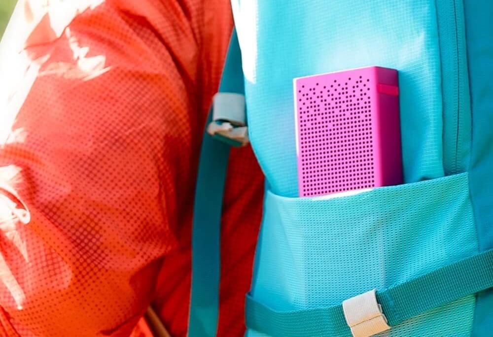 小米蓝牙立体声音箱 6W功率 红色 8小时续航 全金属外壳 自带挂绳孔,到手17.5欧,原价36.99欧!