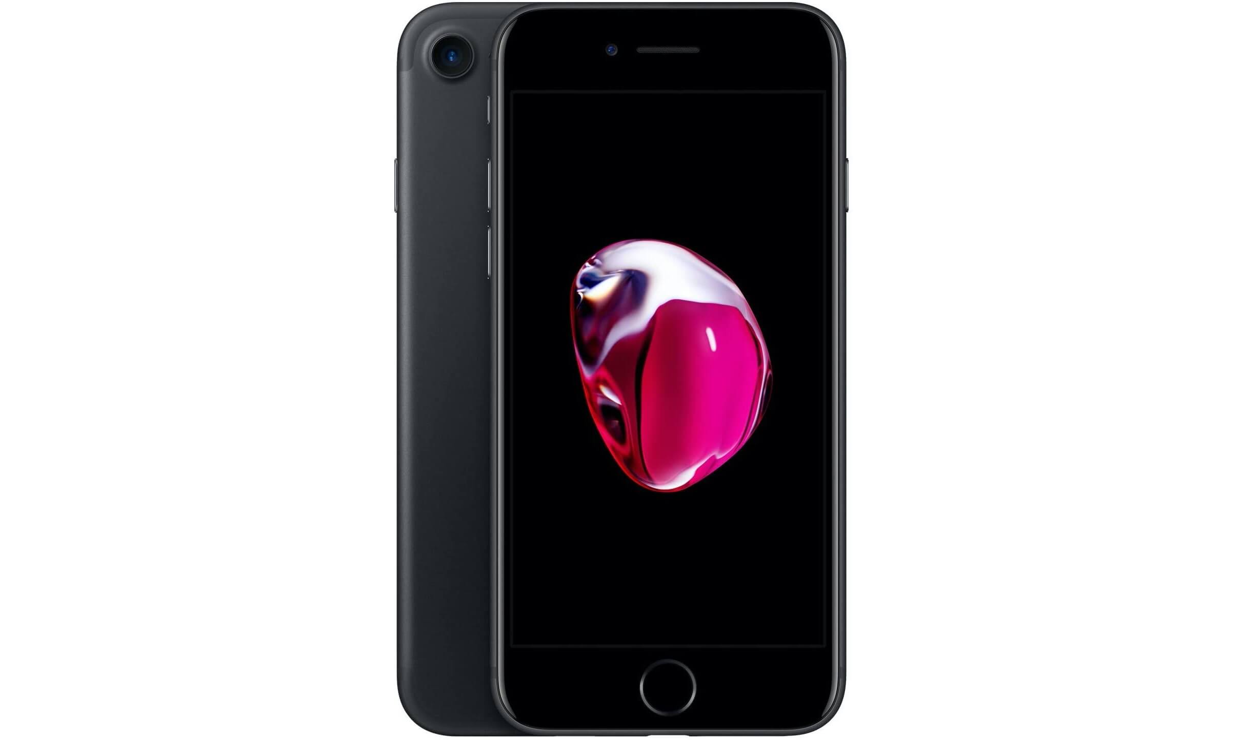 苹果 Apple iPhone 7 智能手机 4.7寸 黑色 128GB,到手290欧,原价419欧!