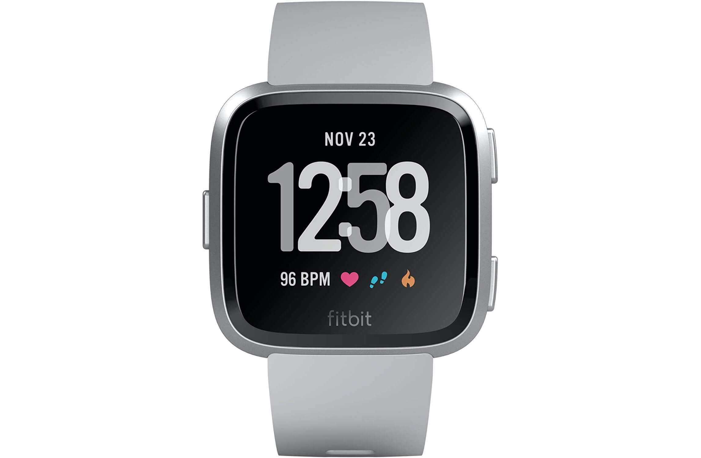 Fitbit Versa 运动智能手表 灰色 4天续航 50米防水,到手116.25欧,原价199.95欧!