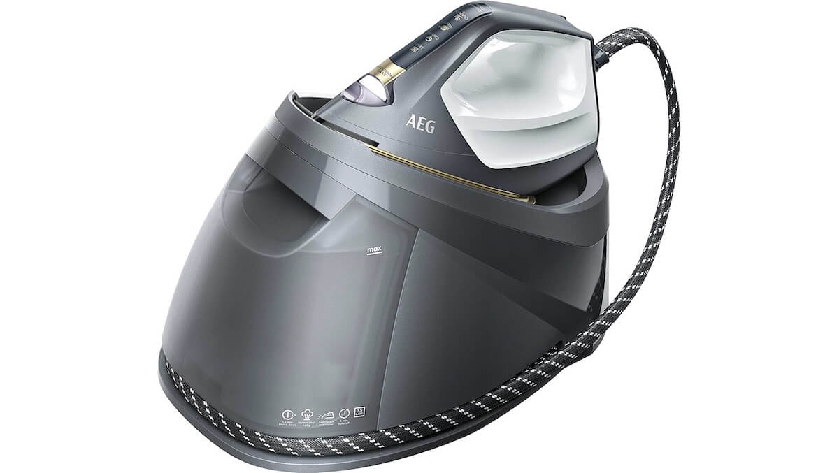 AEG ST8-1-8EGM 增压式蒸汽电熨斗 7.5bar压力 400g/秒蒸汽输出,到手127.49欧,原价299.95欧!全德免邮!