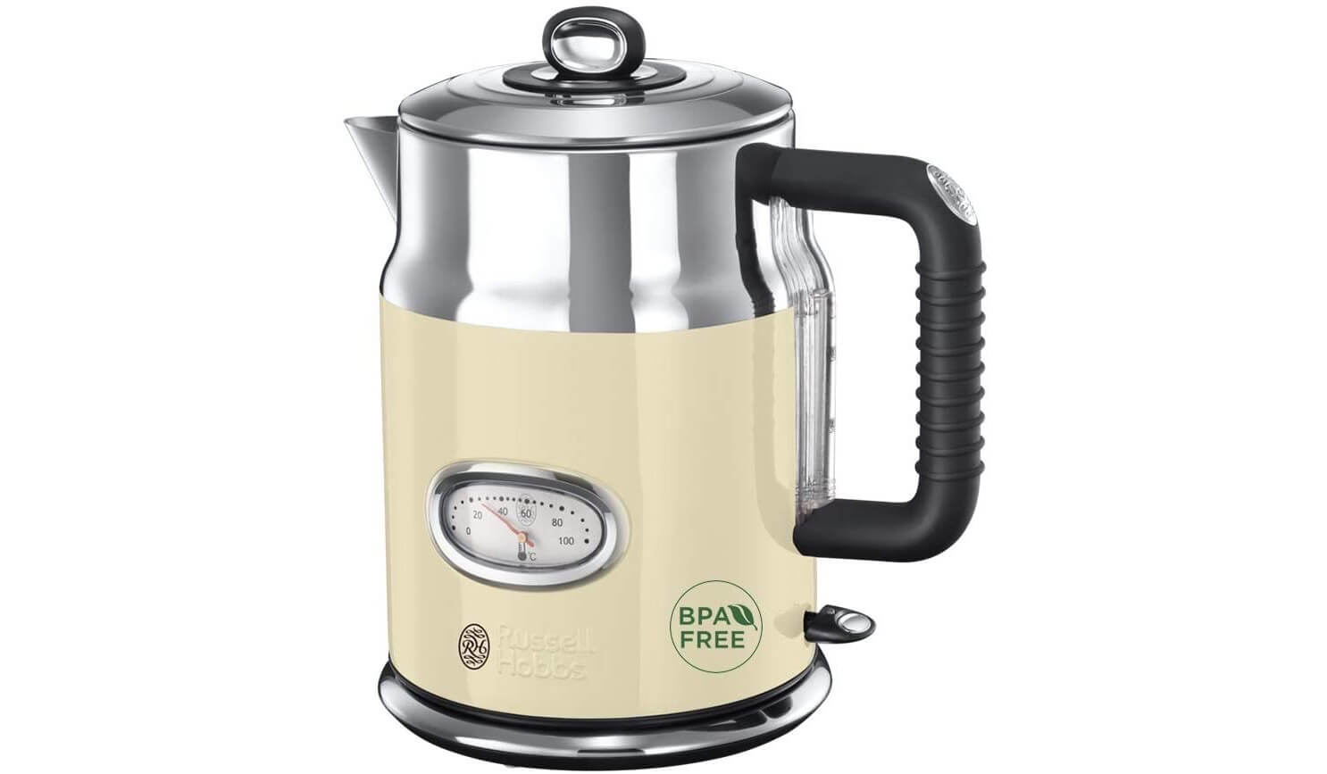 领豪 Russell Hobbs 21672-70 烧水壶 Retro复古系列 1.7升 2400W，到手39.99欧，原价74.99欧！特价！