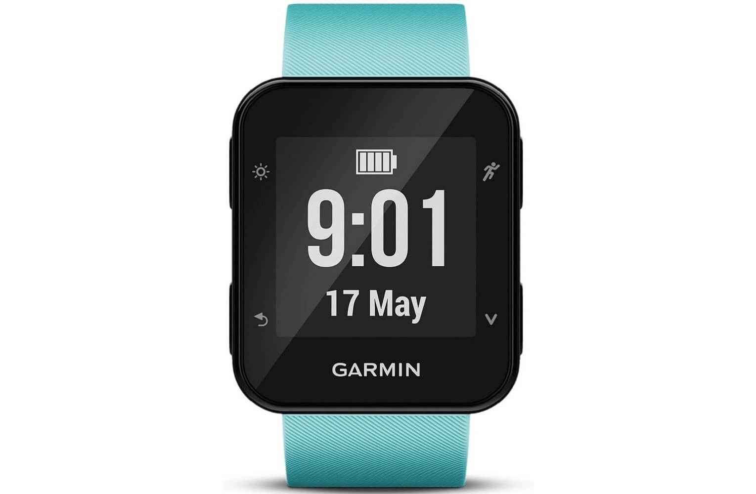 佳明 Garmin Forerunner 35 GPS 跑步智能手表 蓝色 50米防水 24小时心率监测 9天续航,到手86.76欧,原价136.46欧!!