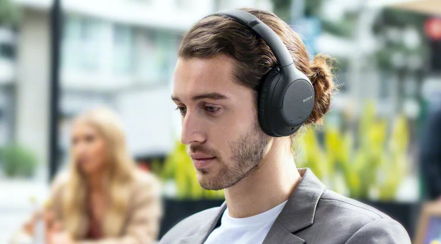 索尼 Sony WH-CH710N 蓝牙降噪耳机 黑色 35小时续航 高解析音频 蓝牙5.0,到手99.12欧,原价149.9欧!