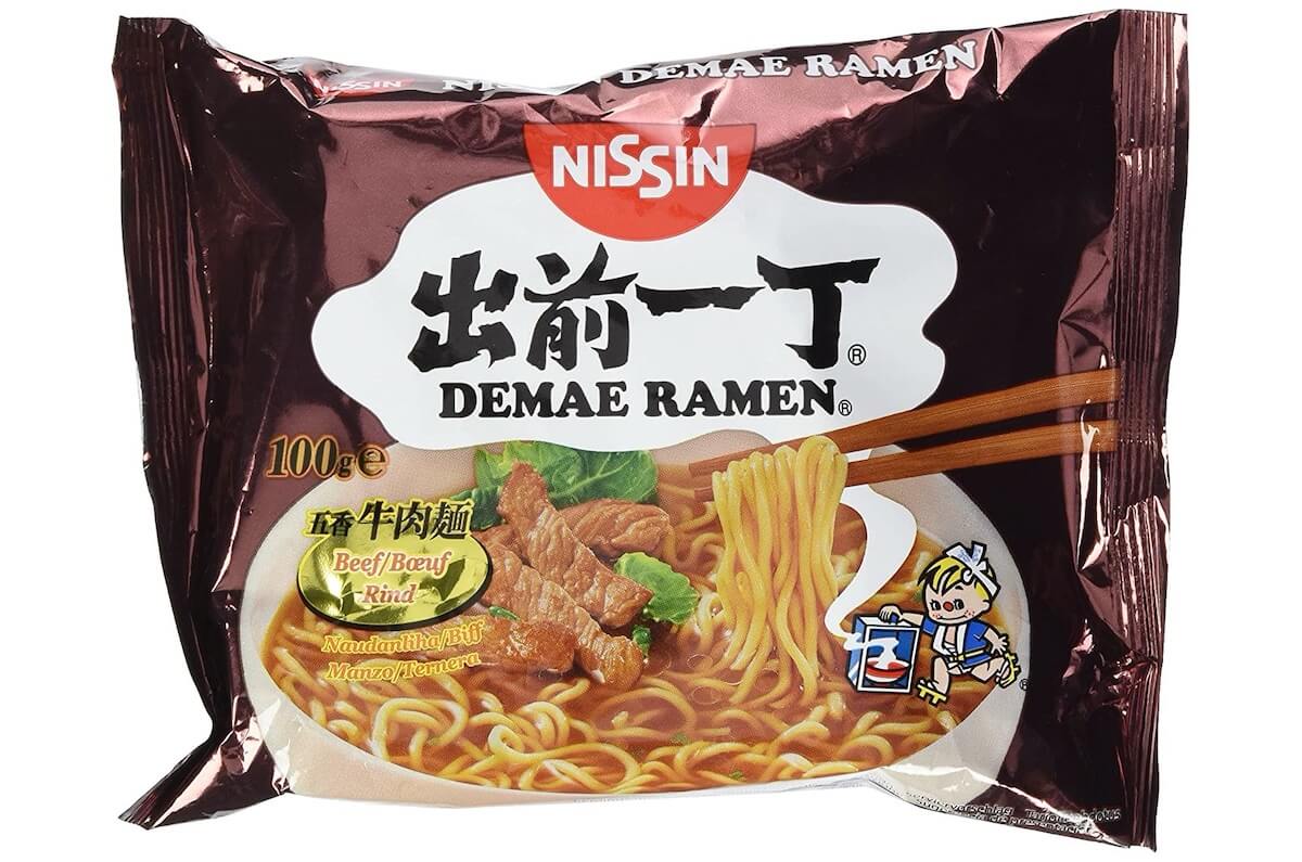 Nissin 日清出前一丁 五香牛肉面 100克装,到手0.58欧,原价1.19欧!特价!