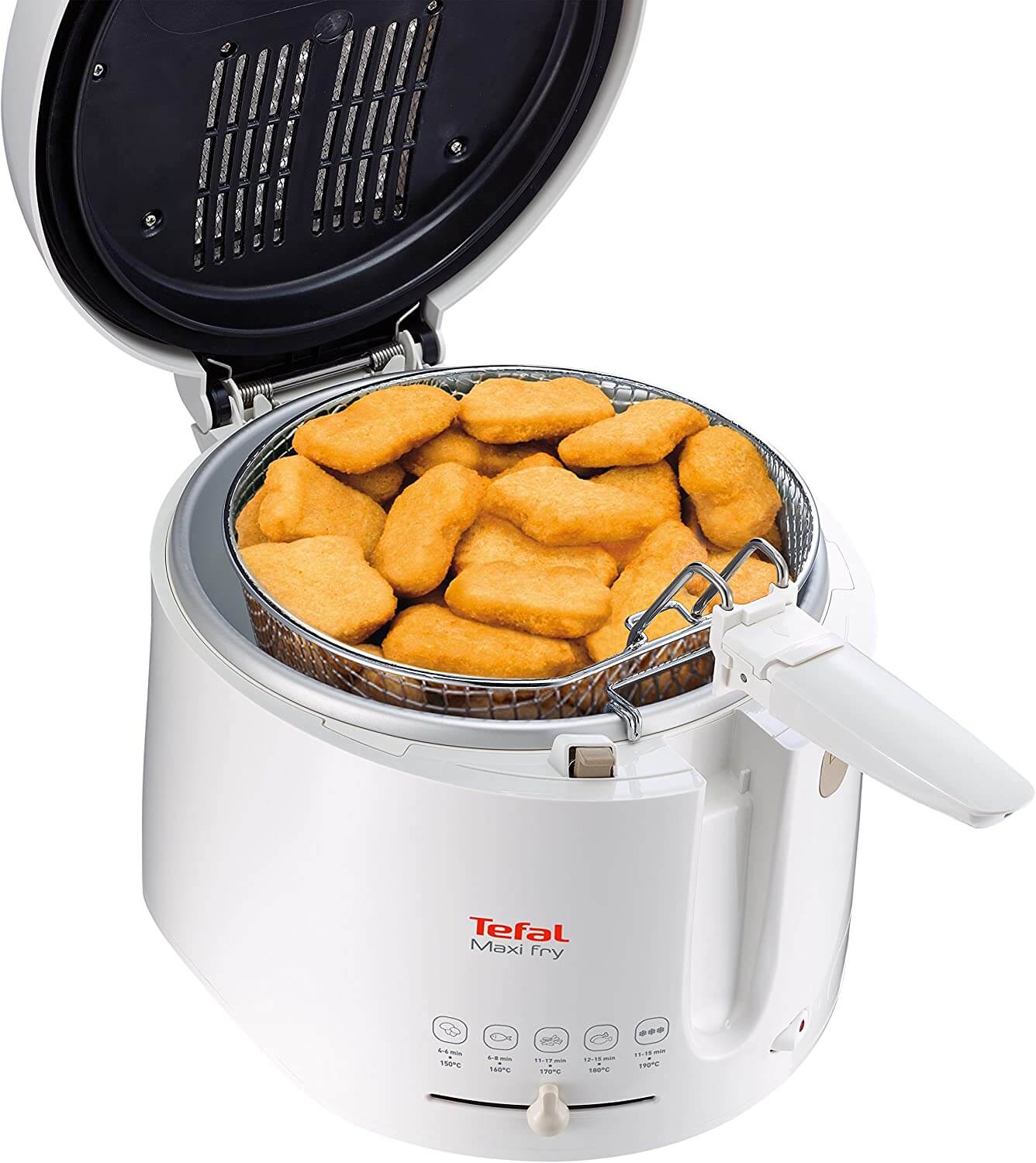 特福 Tefal FF1000 Maxi Fry 空气炸锅 白色 1900W功率 1.2公斤容量，到手39.99欧，原价69.99欧！特价