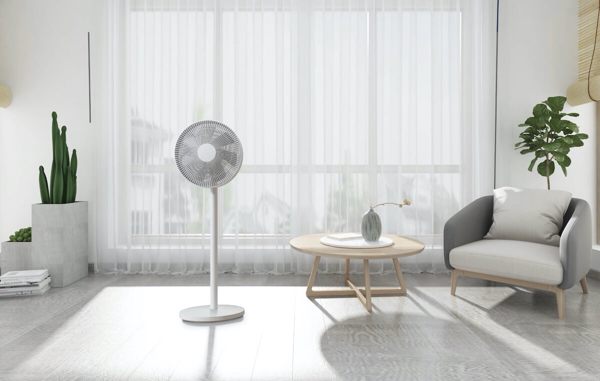 小米智能立式风扇1C 七个叶片 三种气流速度 带睡眠模式 支持Google语音助手和Alexa,到手35.99欧,原价59.9欧!特价!