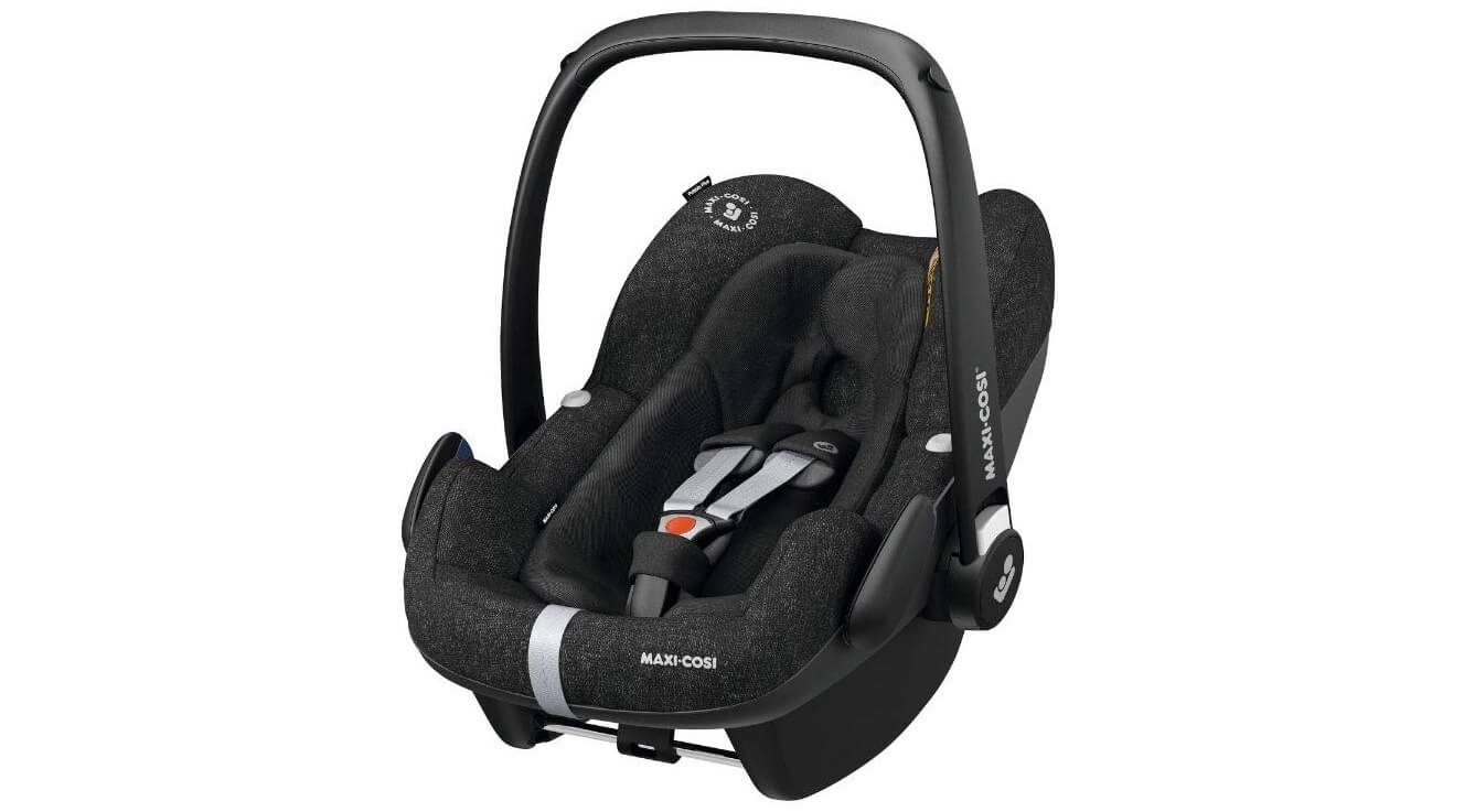 迈可适 Maxi-Cosi Pebble Plus 婴儿座椅 婴儿安全提篮 黑色  i-Size接口 适合0-13 kg黑色,到手162.95欧,原价219欧!