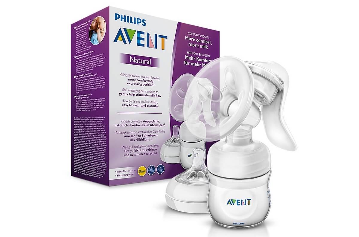飞利浦新安怡 Philips Avent SCF330/20 手动吸奶器 舒适型 带奶瓶,到手23.59欧,原价49.99欧!
