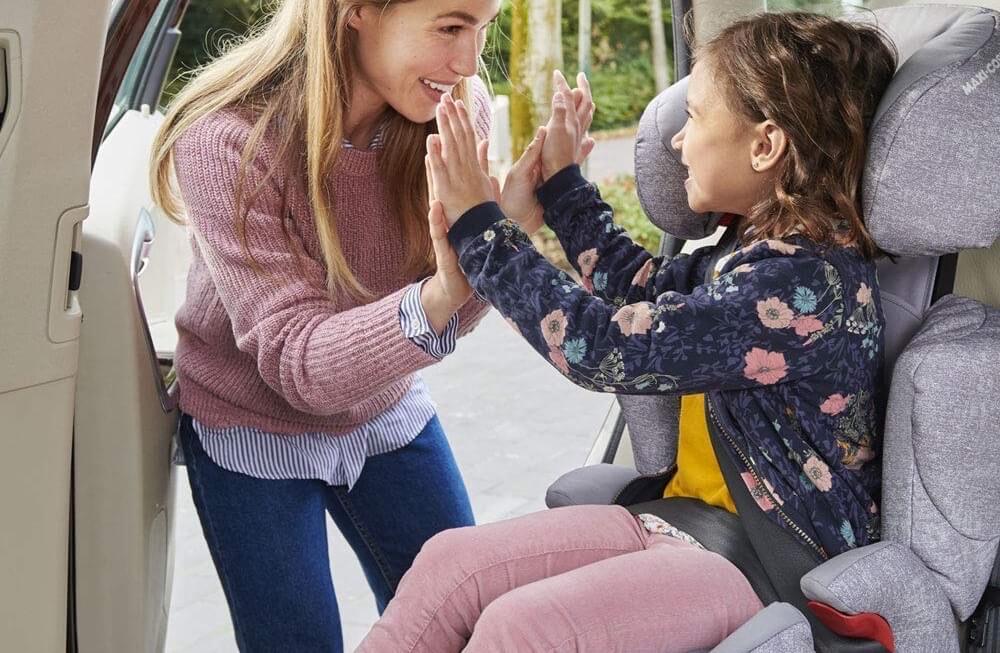 迈可适 Maxi-Cosi Rodi AirProtect 儿童汽车座椅 闪亮灰 适合3岁半到12岁 带AirProtect保护系统，到手89.99欧，原价129欧！特价！