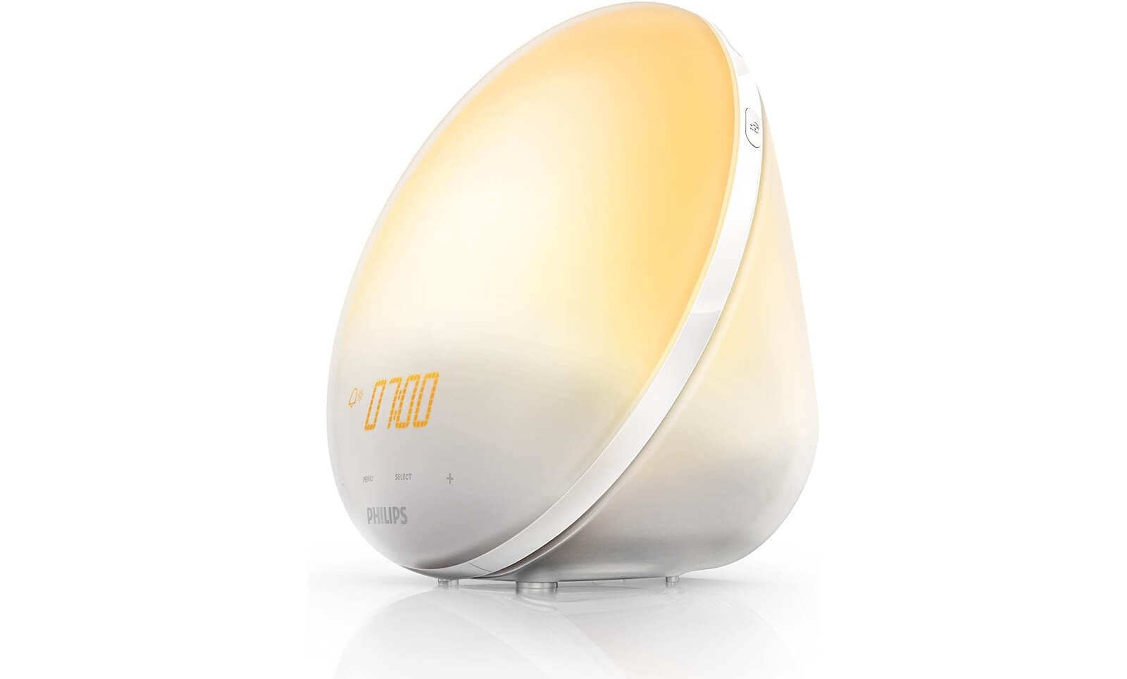 飞利浦 Philips HF3510/01 唤醒灯 模拟日出日落 带数字收音功能 3种唤醒音,到手54.99欧,原价129.99欧!