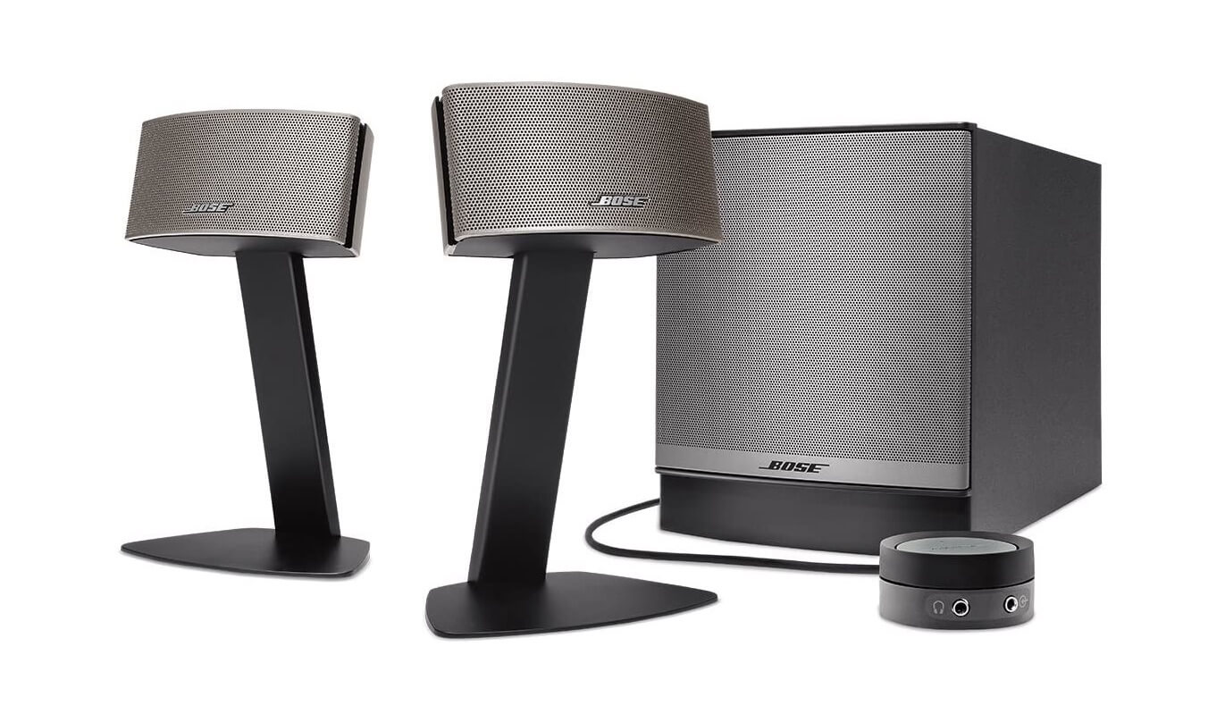 Bose Companion 50 2.1声道多媒体音箱 黑色,到手274欧,原价429.95欧!